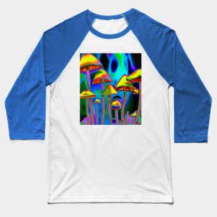 Magical Mushrooms Baseball T-Shirt